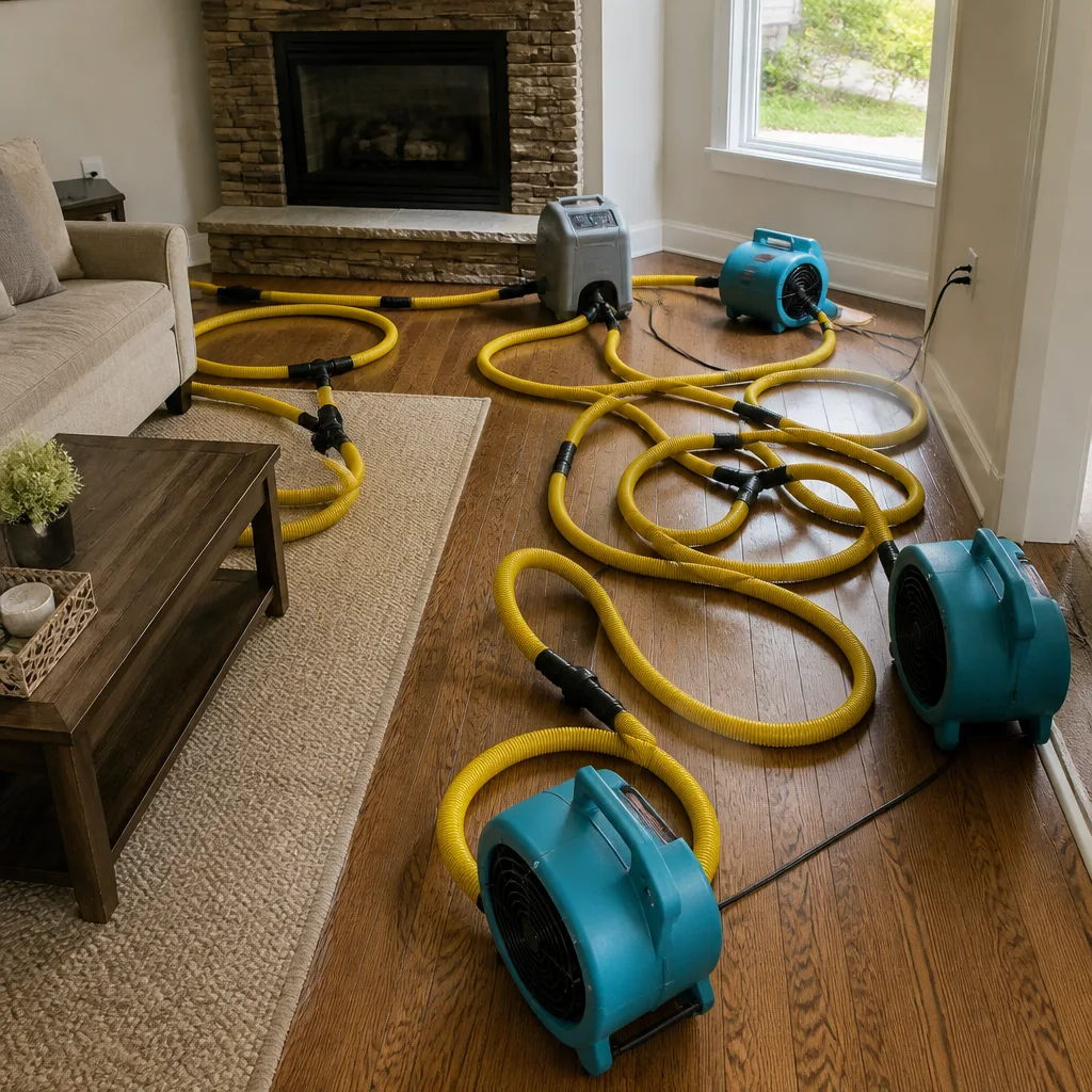 Water damage drying